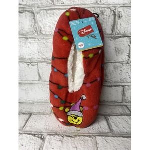 NWT Women Winnie The Pooh Slipper Socks Snuggle Toes Disney Christmas Winter